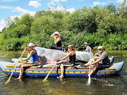 Сплав на катамаранах по реке Нугуш в Башкирии «Каменные цветы Хозяйки Урала» рис.3