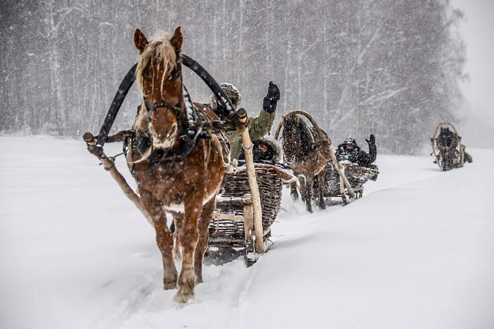 Фото тура: Конно-санный тур в Башкирии «Снежный Крака, 4 дня»