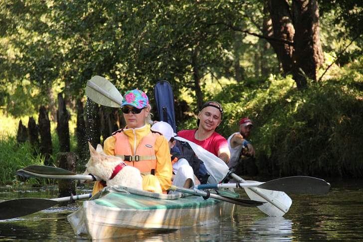 Сплав на байдарках во Владимирской области «Малое путешествие по Мещере»