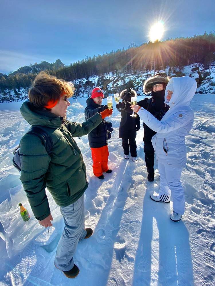 Зимние экскурсии на Красноярском море