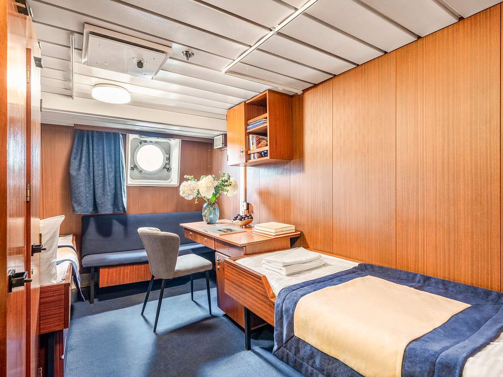 Двухместная каюта без удобств («Академик Шокальский») рис.1