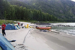 Rafting along the Lower Katun River in the Altai Mountains  рис.4