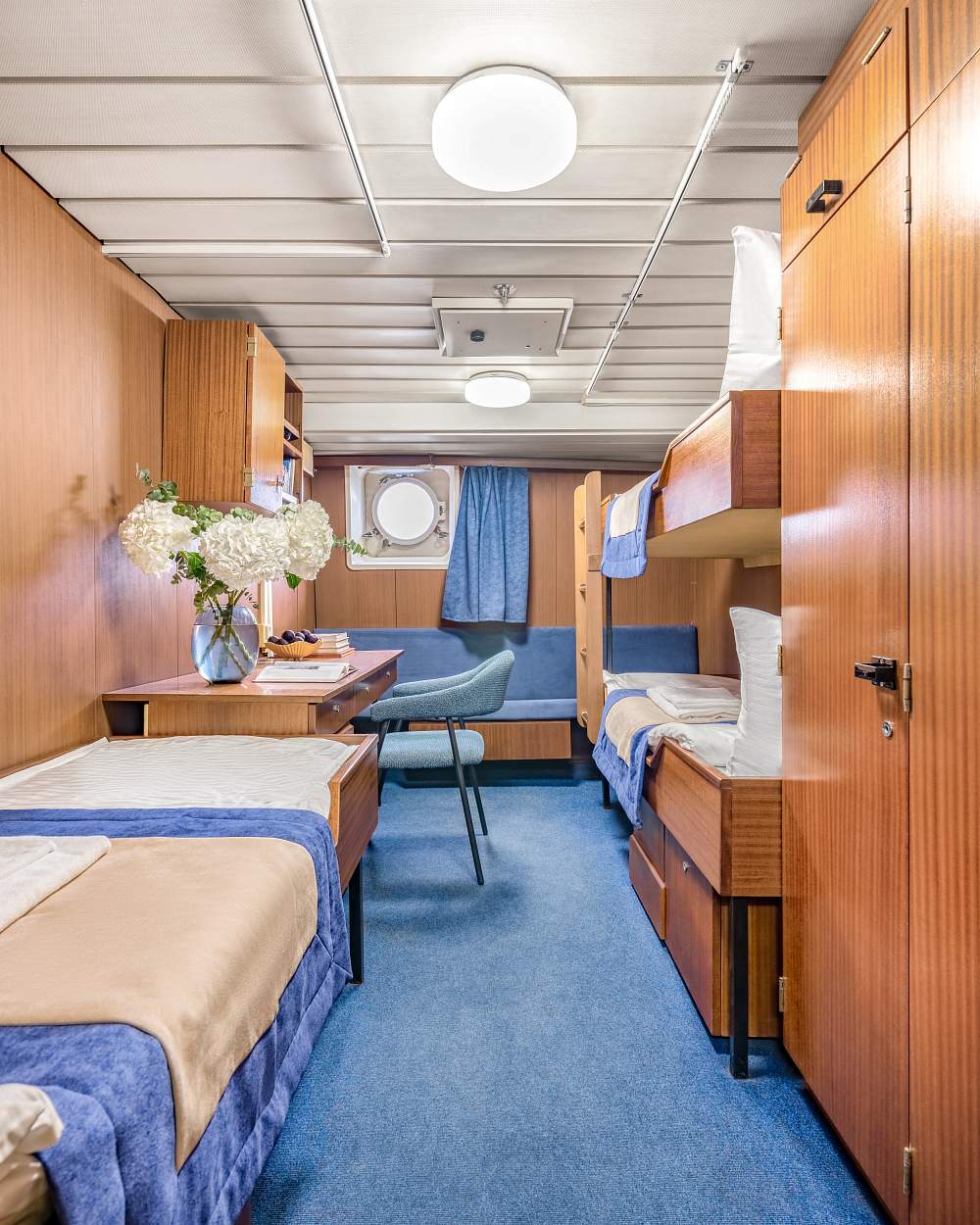 Трёхместная каюта без удобств («Академик Шокальский») рис.3