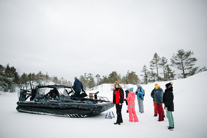 Фото тура: Комбинированный тур в Карелии «Улётные выходные» с проживанием в глэмпинге