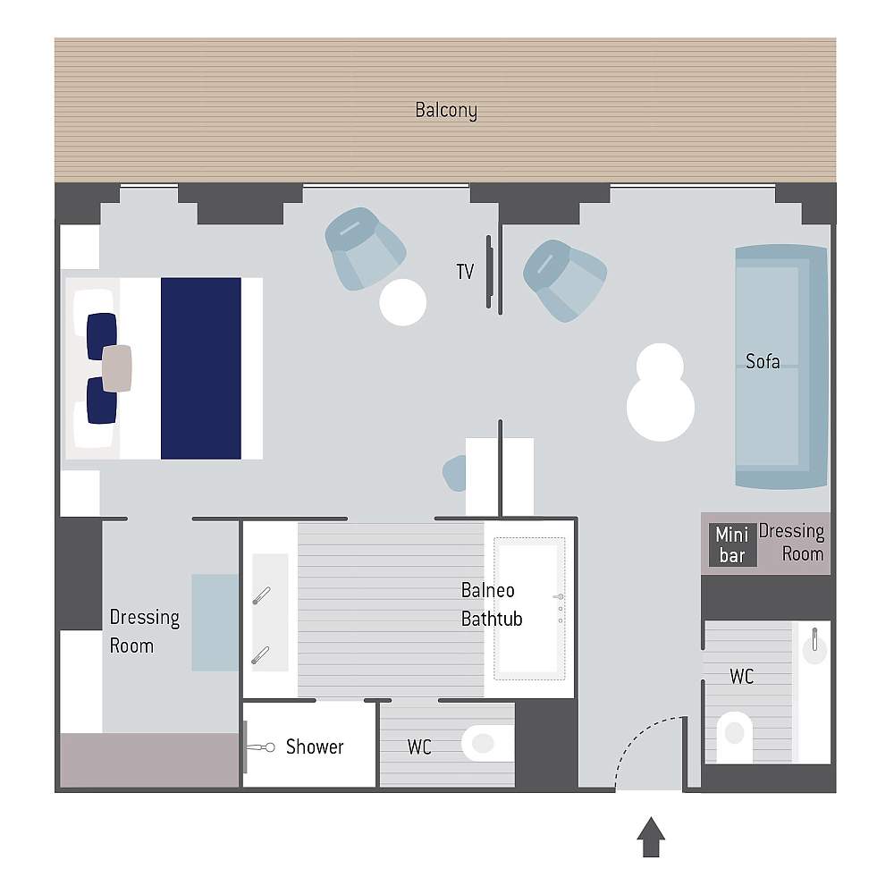 Люкс «Привиледж» (палуба 8) (Le Commandant Charcot) рис.7