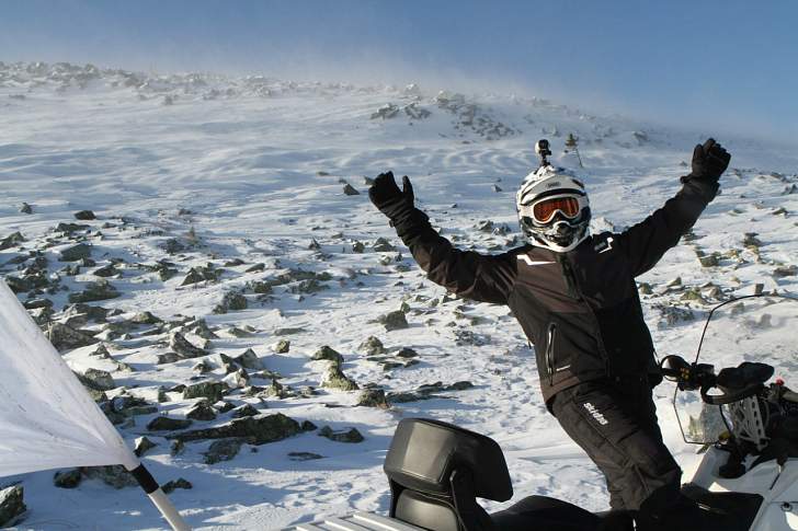 Тур на снегоходах в Башкирии «Покорение Уральских вершин»