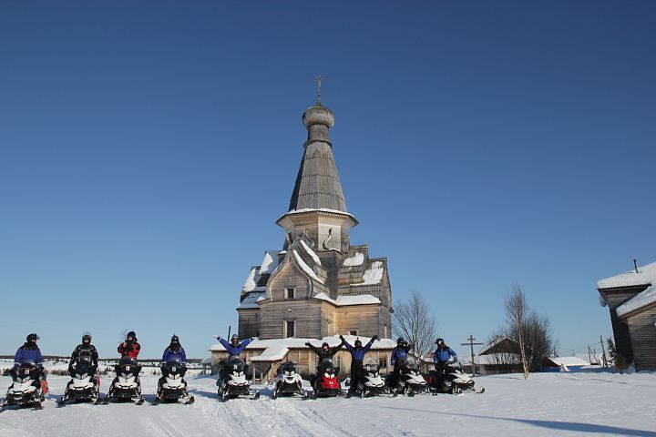 Фото тура: Сафари на снегоходах на Кольском полуострове «Неизведанные тропы Терского берега»