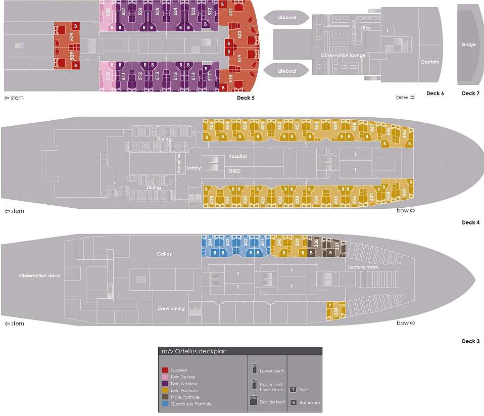 Планы палуб рис.1