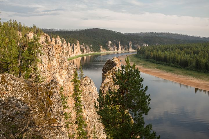 Фото тура: Сплав на катамаранах с мотором и рыбалка в Якутии на реке Амга