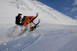 Snowmobile tour in the Kola Peninsula «Mountain snowmobile riding school in the Khibiny» рис.5