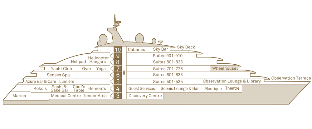 Экспедиционная мега-яхта ледового класса Scenic Eclipse рис.21
