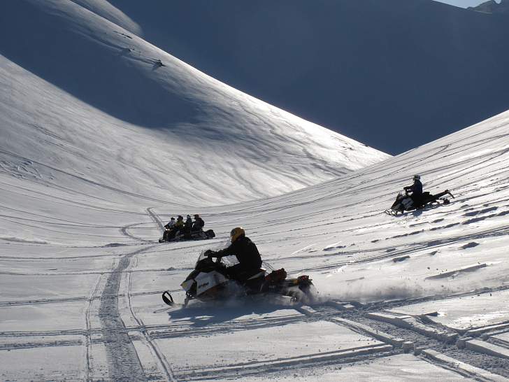 Тур на снегоходах на Кольском полуострове «Большое Кольское кольцо»