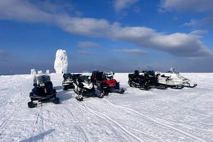Экспедиция на снегоходах на Северном Урале «Легендарный Маньпупунер»