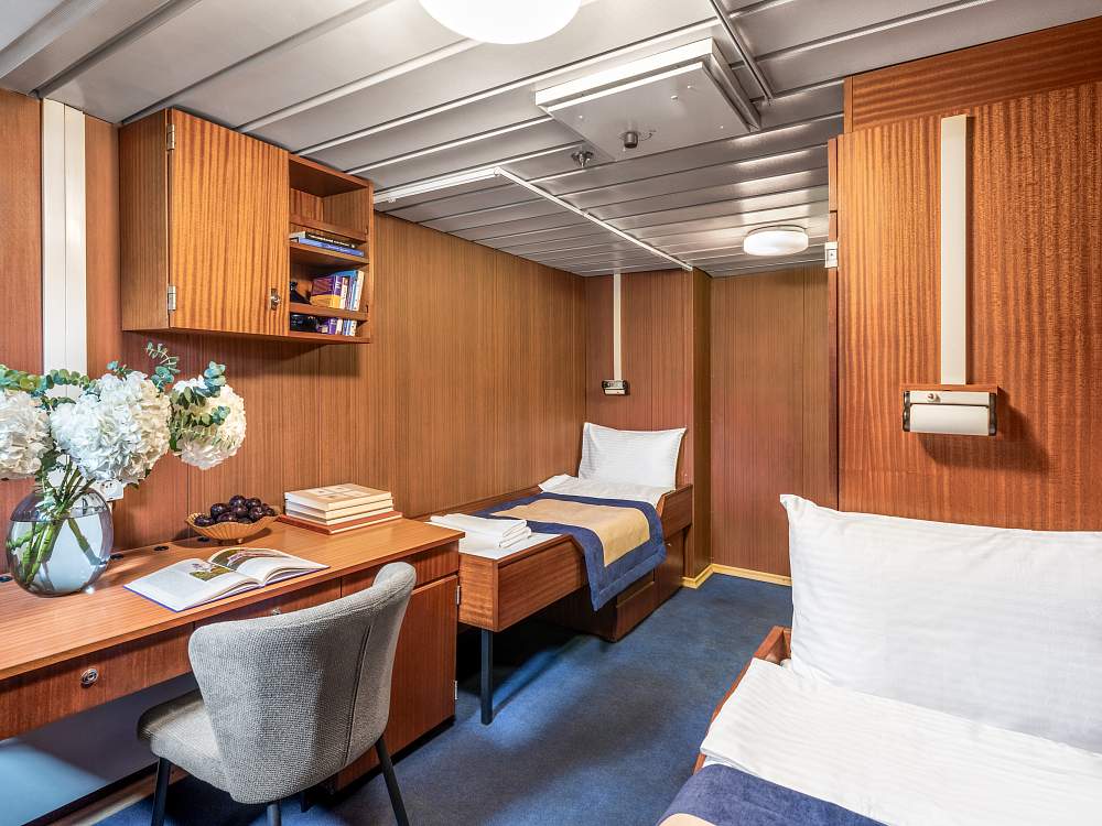 Двухместная каюта без удобств («Академик Шокальский») рис.2