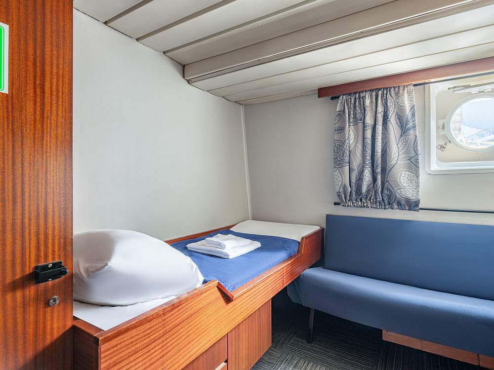 Двухместная каюта (без удобств) («Профессор Хромов») рис.4