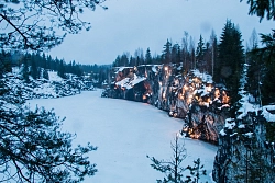 Индивидуальный экскурсионный тур в Карелии «Зимнее волшебство Карелии. Кижи – Рускеала – Валаам» рис.3