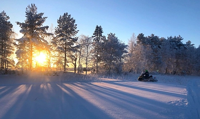 Тур на снегоходах в Карелии «Северный экстрим» рис.1
