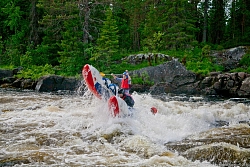 Сплав на катамаранах на Кольском полуострове по реке Тумча рис.4