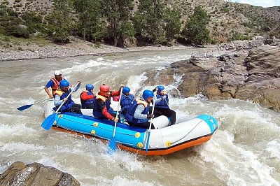 озера и перевалы Алтая на Алтае во время активного маршрута