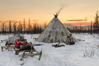 Day of reindeer herders in Yamal рис.1