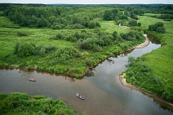 Сплав на байдарках по реке Осуга в Тверской области с машиной сопровождения рис.2
