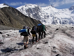 Восхождение на Белуху Восточную через гребень Делоне  рис.4