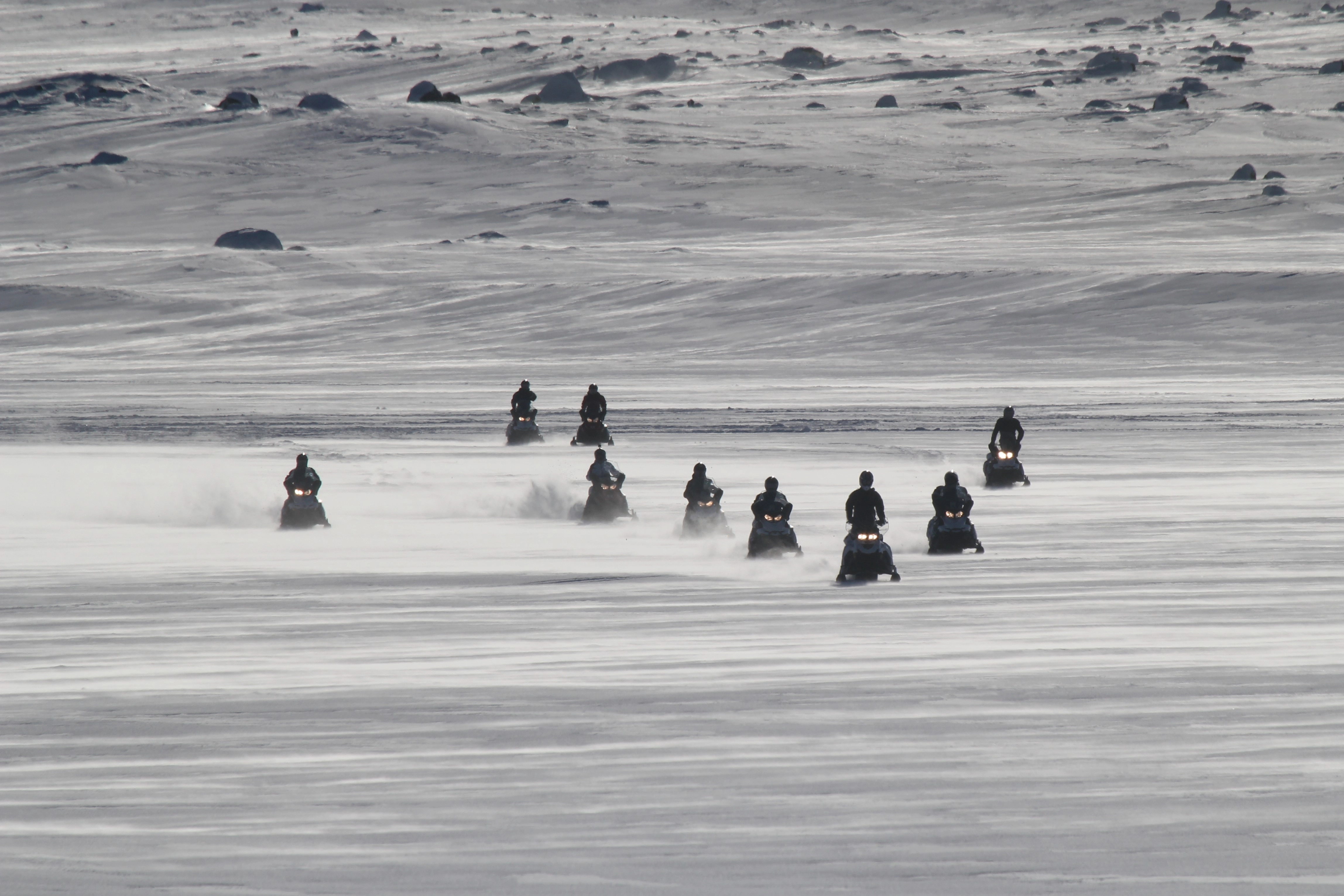 Сафари на снегоходах на Кольском полуострове «Неизведанные тропы Терского берега» рис.5