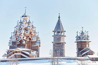Тур на снегоходах в Карелии «Кижские узоры» рис.1
