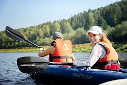 Сплав на байдарках по реке Волга в Тверской области с машиной сопровождения рис.3