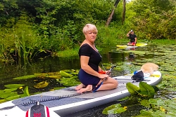 Сплав на SUP-бордах по реке Зуша в Орловской области с проживанием в глэмпинге  рис.3