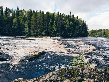 Река Шуя в Карелии