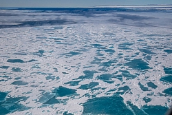Лёд в море