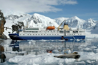 Экспедиционный круиз в Антарктиду на борту теплохода Ocean Nova (с перелетом через пролив Дрейка) рис.1