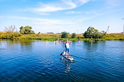 Сплав на SUP-бордах по реке Зуша в Орловской области с проживанием в глэмпинге  рис.5
