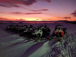 Тур на снегоходах по Кольскому полуострову «Арктический Новый год» рис.4