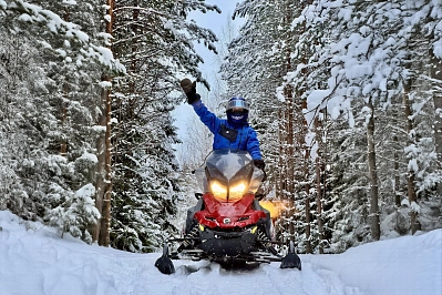 Тур на снегоходах в Карелии «Северный экстрим» рис.1