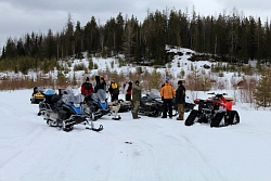 Экспедиция на снегоходах «Перевал Дятлова или снежные приключения на Северном Урале» рис.3