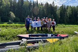 Сплав на байдарках по реке Осуга в Тверской области с машиной сопровождения рис.4