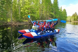 Сплав на катамаранах в Карелии «Укса. На гребне волны» рис.2