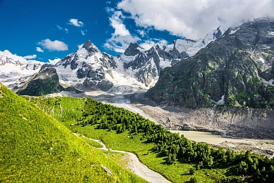 маршруты вдоль Белой в Адыгее во время активного маршрута