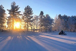 Тур на снегоходах в Карелии «Два дня в зимней сказке» рис.5