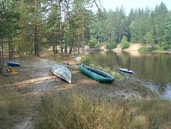 Сплав на байдарках во Владимирской области по реке Лух рис.4