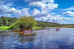 Сплав на байдарках по реке Тверца в Тверской области с машиной сопровождения на майские и июньские праздники рис.4