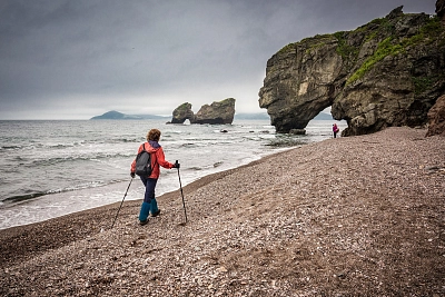 бухты Японского моря в Приморье во время активного маршрута