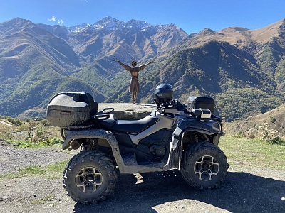 точки старта популярных маршрутов на Кавказе во время туристического маршрута