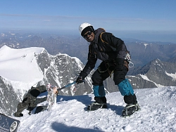 Восхождение на Белуху Восточную через гребень Делоне  рис.5