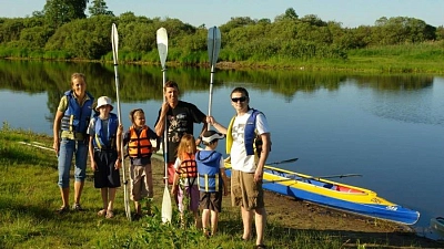 реки и озера во Владимирской области во время активного маршрута