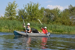 Сплав на байдарках по реке Зуша в Орловской области на 5 дней рис.4