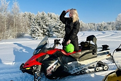 Тур на снегоходах в Карелии «Северный экстрим» рис.3