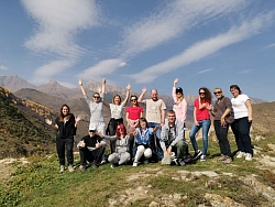 Группа туристов Adventure Guide в Северной Осетии